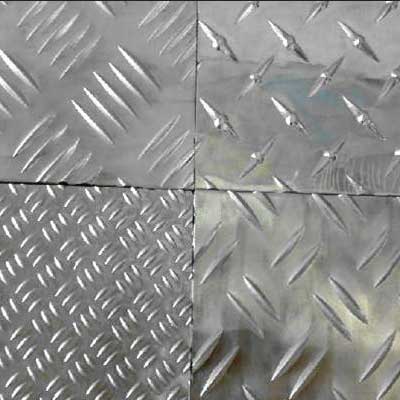 5Bars Embossed Aluminum Checker Plate for Construction